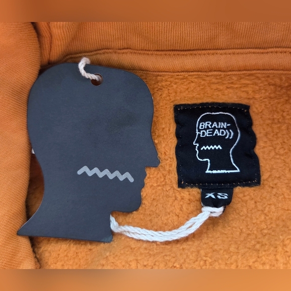 NEW BRAIN DEAD TOAD LICKER SWEATSHIRT HOODIE. - Picture 4 of 6